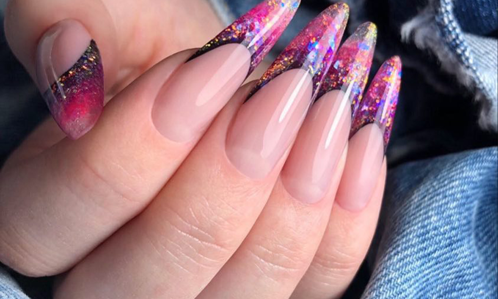 French Bling manicure – the hot trend in art nail
