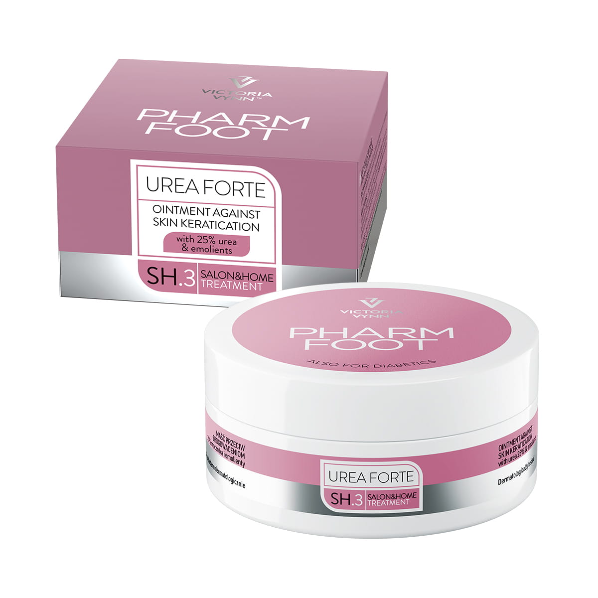 Pharm Foot Urea Forte Ointment Against Skin Keratinization With Urea 25% 75ml - Sh.3
