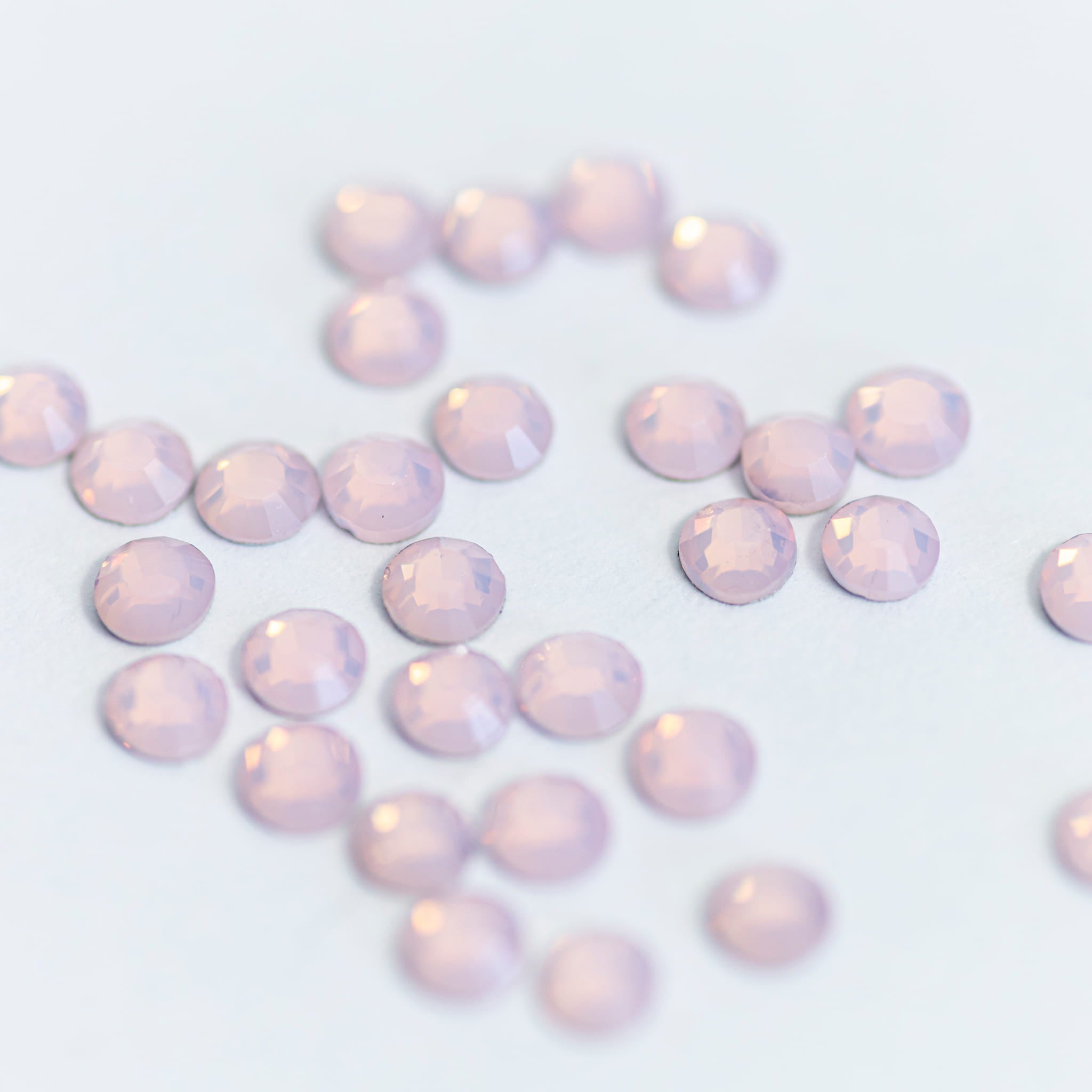 Julia Nessa Pastel Rose Nail Art Crystals - 50 pcs