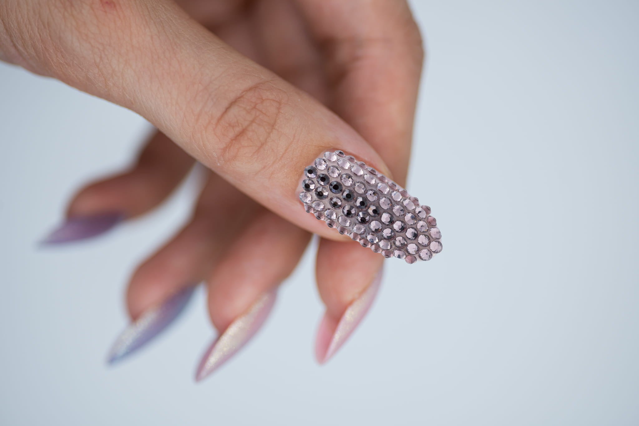 Julia Nessa Vintage Rose Nail Art Crystals - 50 pcs
