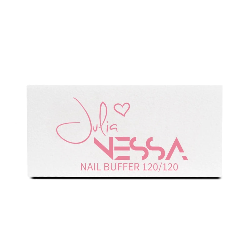 Julia Nessa Nail Buffer Block 120/120 - 10 pcs