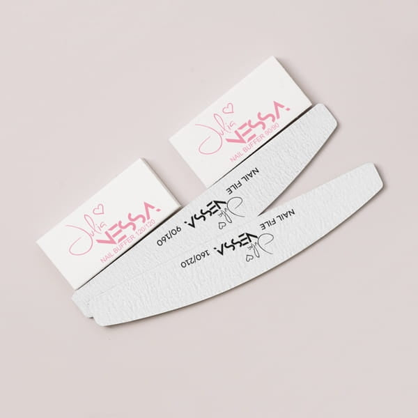 Julia Nessa Nail Buffer Block 120/120 - 10 pcs