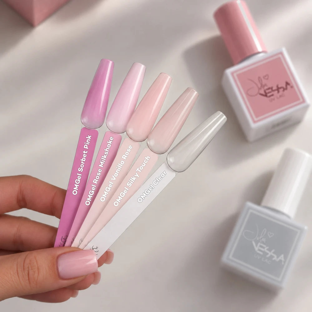 Julia Nessa OMGel Silky Touch Builder Gel in a Bottle - 8ml