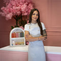 Julia Nessa Beauty Apron - Warm Grey