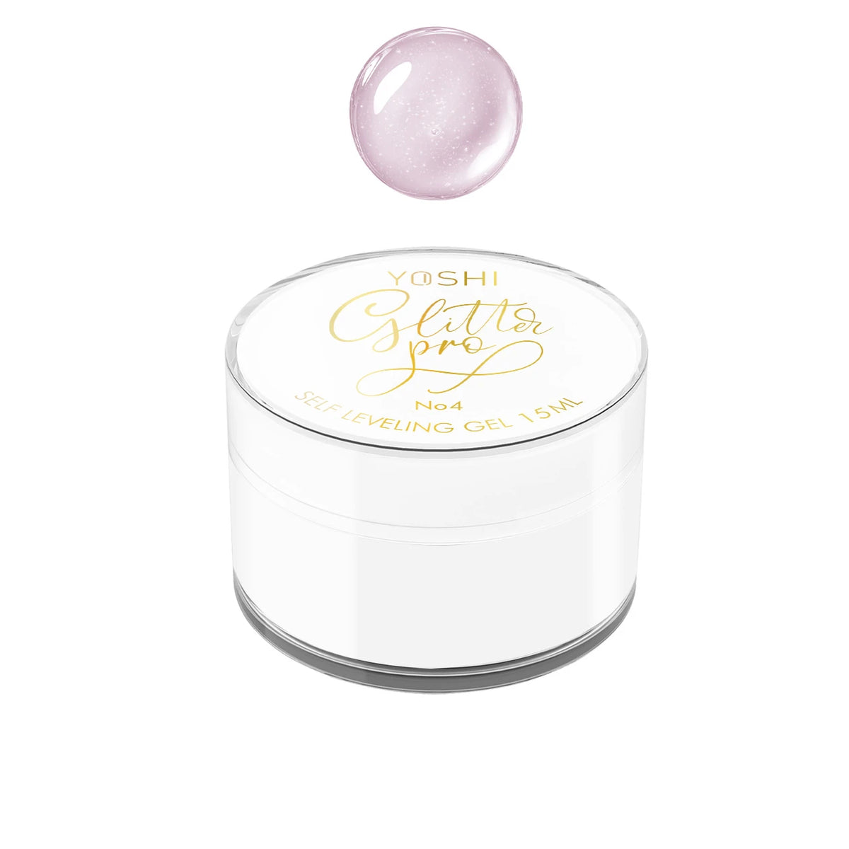 Yoshi Glitter PRO Builder Gel - No. 4