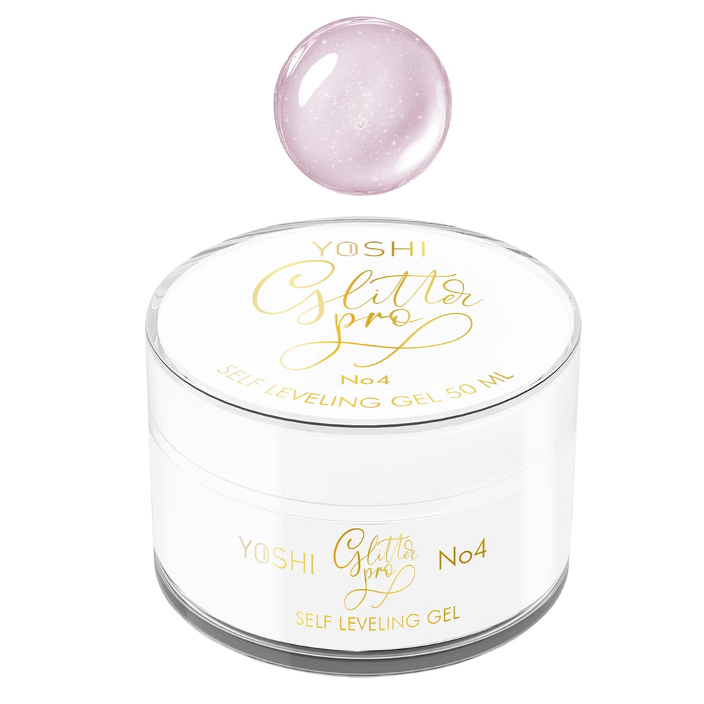 Yoshi Glitter PRO Builder Gel - No. 4