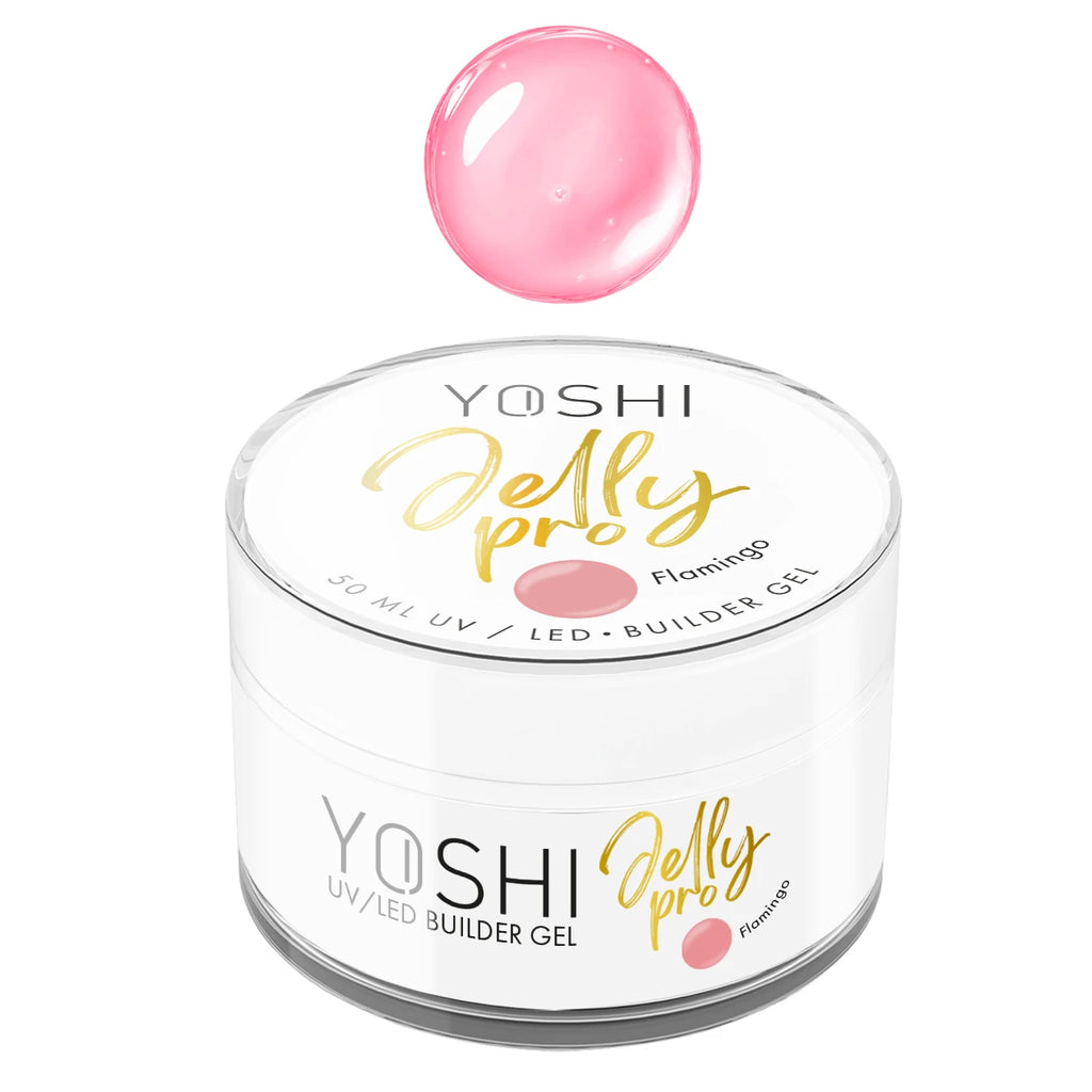 Yoshi Jelly PRO Builder Gel - Flamingo