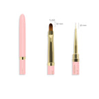 Julia Nessa Slim Gel Brush 10mm/4mm - Pink