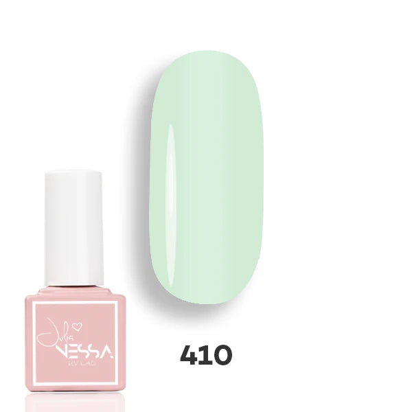 Julia Nessa NessaUV Lac 410 Minty Mist Gel Polish 8ml