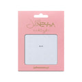 Julia Nessa White French Nail Stickers
