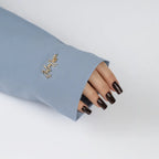 Julia Nessa Nail Photo Sleeve - Baby Blue Blazer