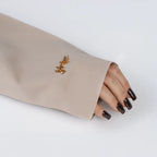 Julia Nessa Nail Photo Sleeve - Beige Blazer