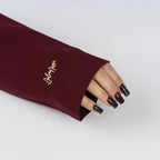 Julia Nessa Nail Photo Sleeve - Burgundy Blazer