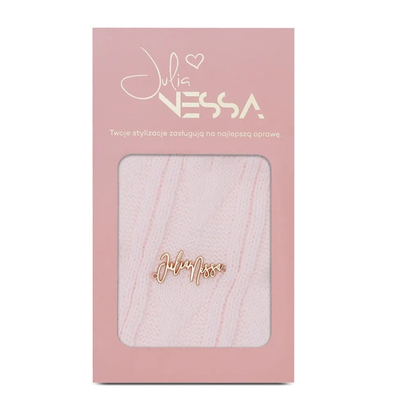 Julia Nessa Nail Photo Sleeve - Light Pink Sweater