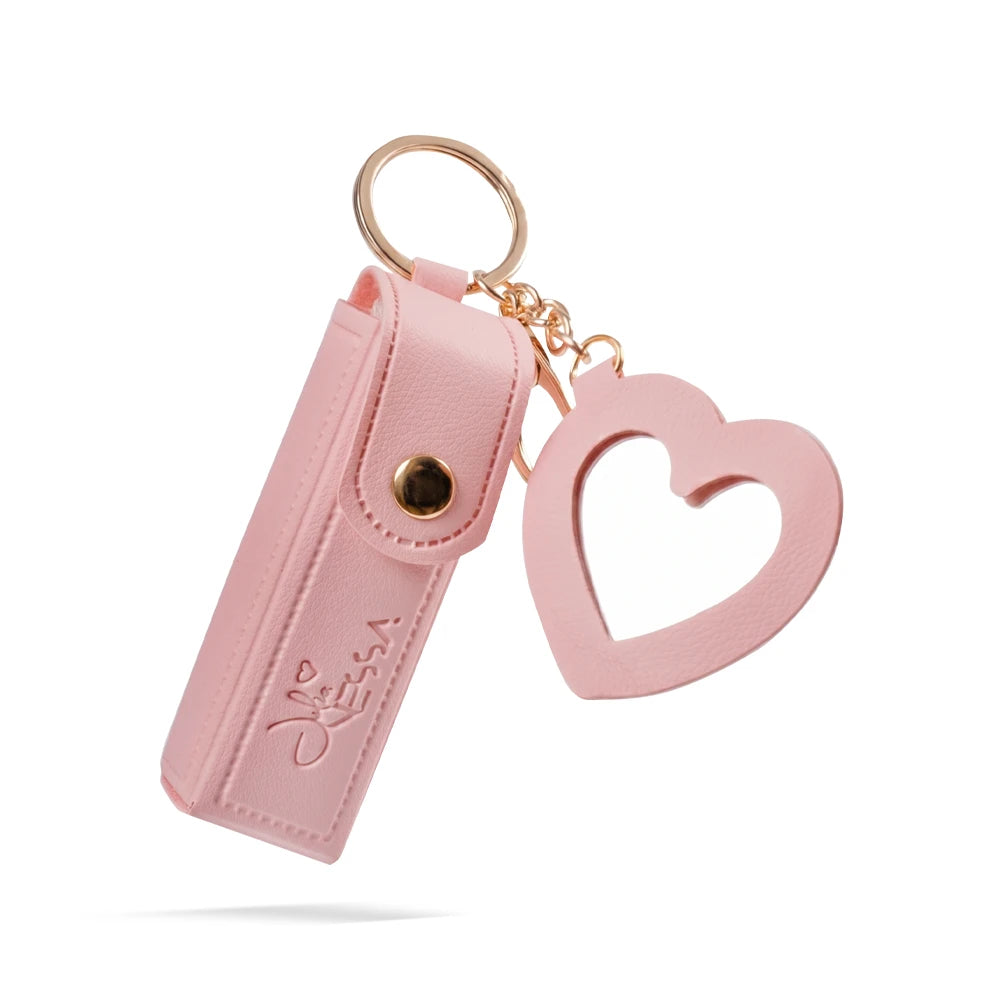 Julia Nessa Pink Lipstick Case