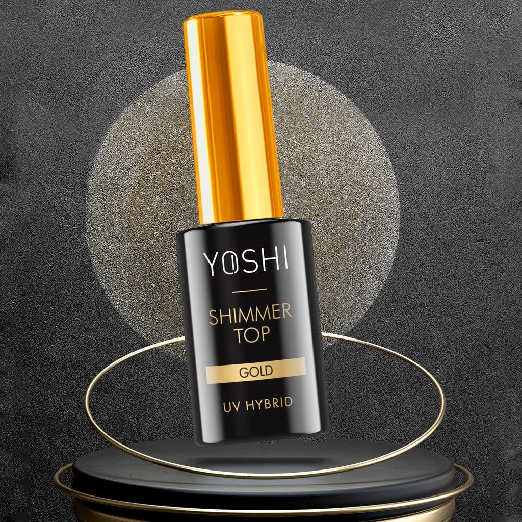 Top UV LED Shimmer Gold 10 ml