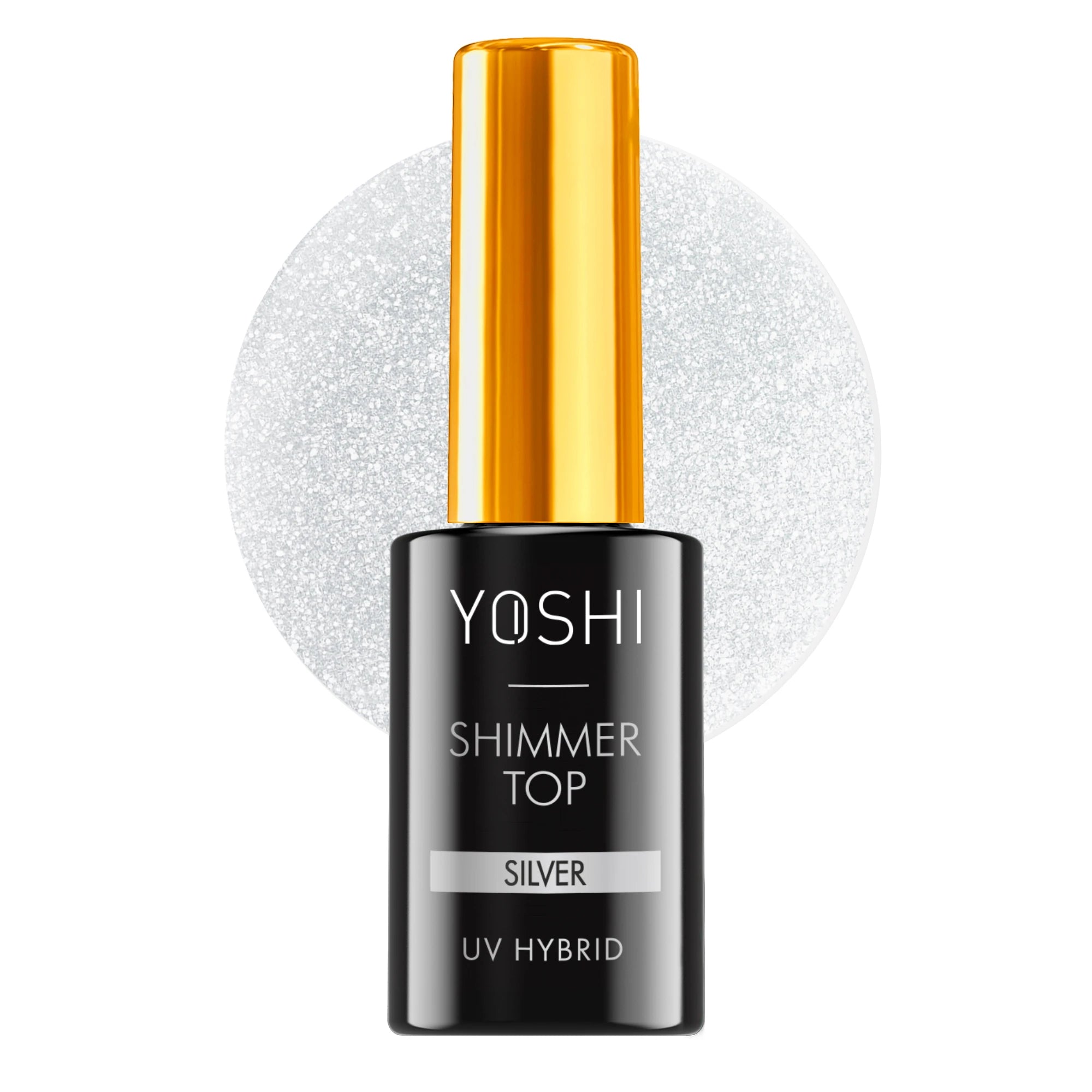 Top UV LED Shimmer Silver 10 ml
