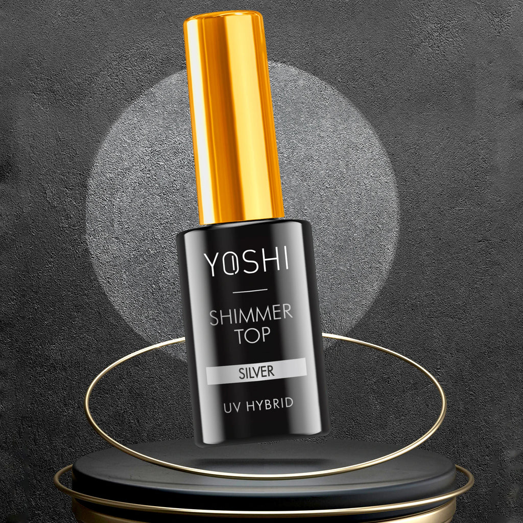 Top UV LED Shimmer Silver 10 ml