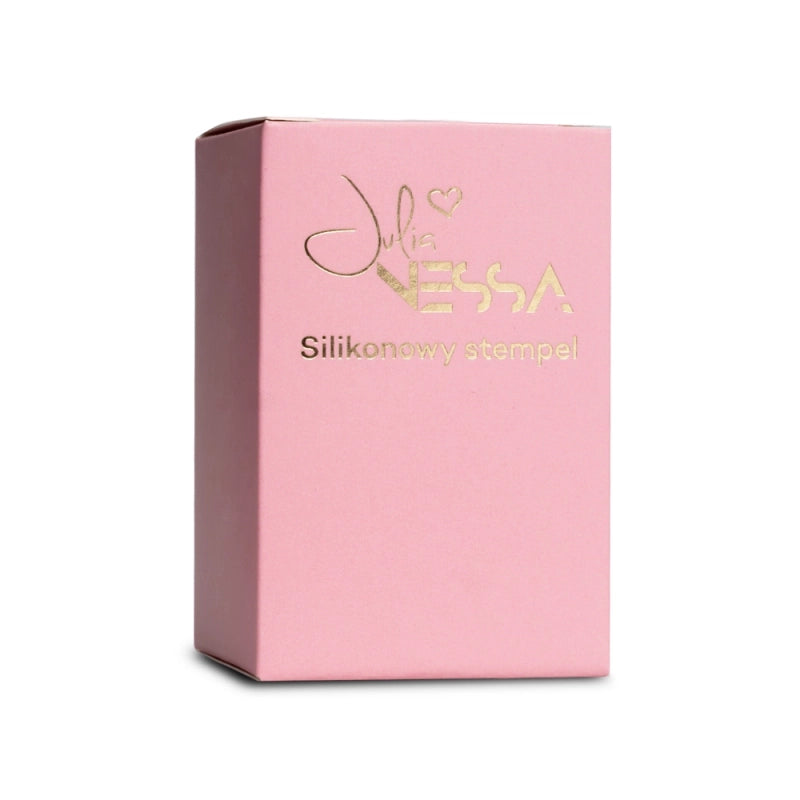 Julia Nessa Silicone Nail Stamper & Scraper Card