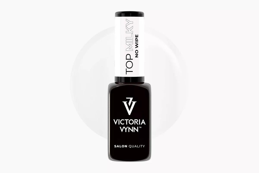 Victoria Vynn Gel Polish Top Coat No Wipe - Milky 8 ml