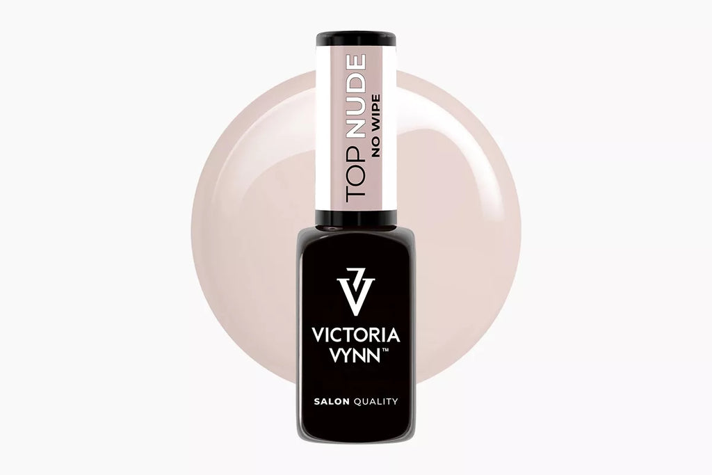 Victoria Vynn Gel Polish Top Coat No Wipe - Nude 8 ml