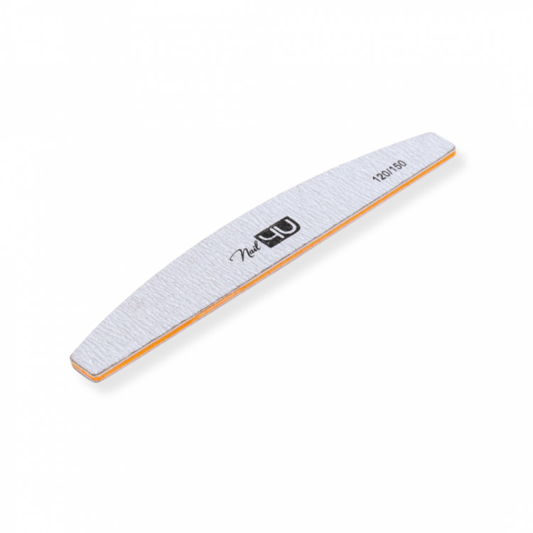 BASIC NAKED Nail File 120/150  – Moon (set of 25 pieces)