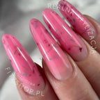 Excellent Pro Cloud Mousse Gel Turquoise Pink Flower
