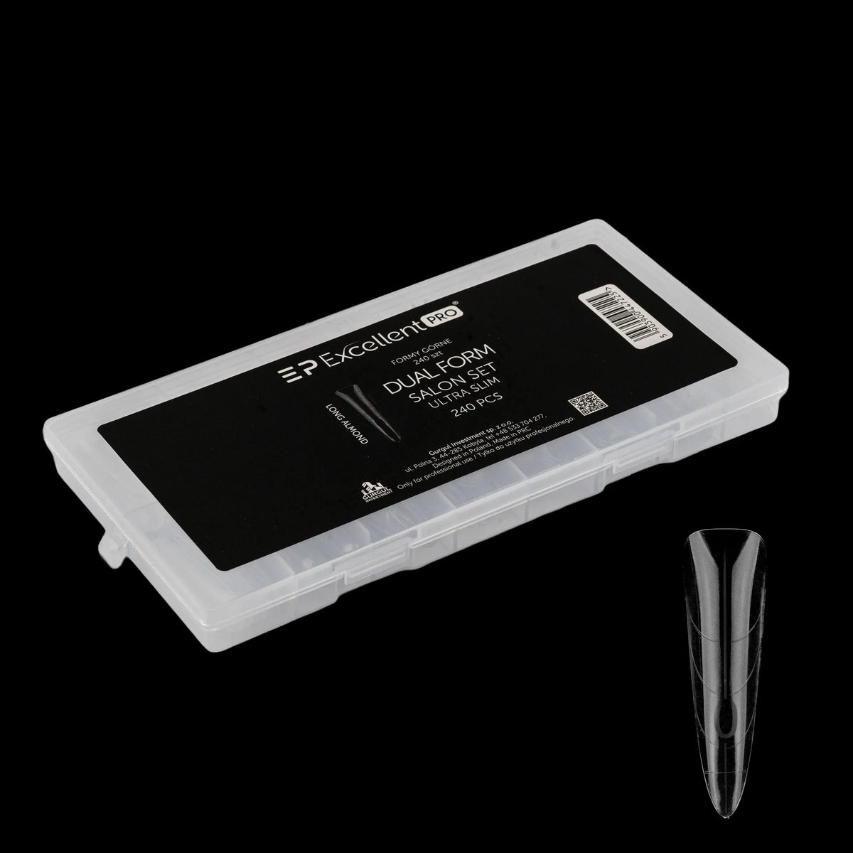 Excellent Pro Dual Forms Long Almond - 240 pcs