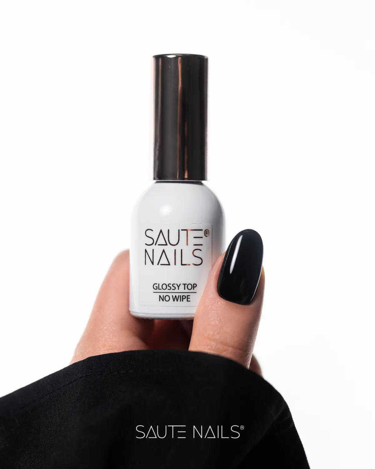 Saute Nails Glossy Top No Wipe 8ml