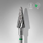 Carbide nail drill bit, “cone” green FT71G060/14