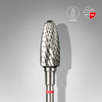 Carbide nail drill bit, “corn”, red FT90R060/14