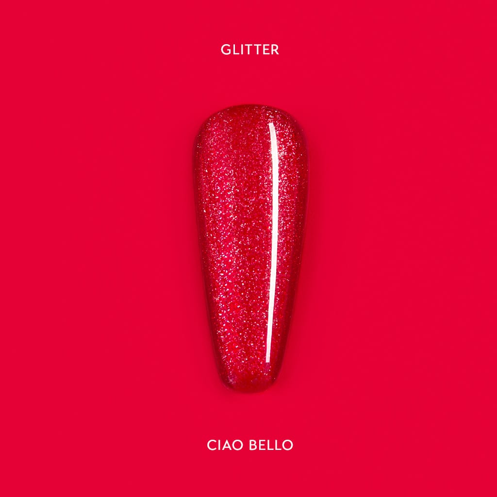 Glitter Gel Polish Ciao Bello - 7Ml