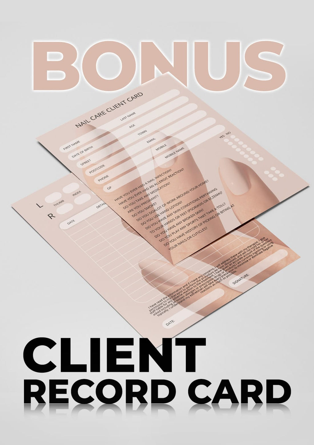Client Record Card Manuals
