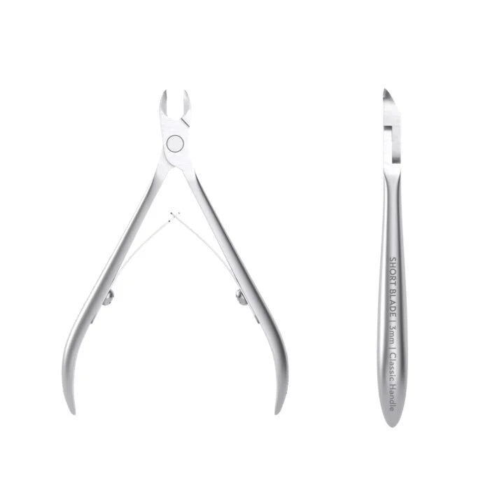 Cuticle Nippers 3mm, Straight Handle - 1PCS