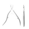 Cuticle Nippers 5mm, Curved Handle - 1PCS