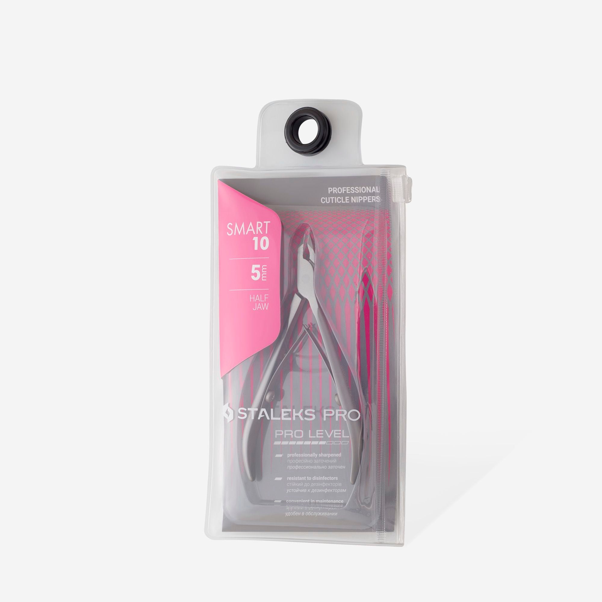 Professional Cuticle Nippers Staleks Pro Smart 10, 5 mm NS-10-5