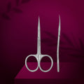 Professional cuticle scissors Staleks Pro Exclusive 20 Type 2 (Magnolia) SX-20/2M