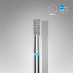 Diamond Nail Drill Bit “Cylinder” Blue FA20B025/6