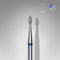 Diamond Nail Drill Bit Drop Blue EXPERT Head Diameter 1,6mm /Working Part 4mm FA40B016/4