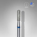 Diamond Nail Drill Bit Rounded Cylinder Blue EXPERT Head Diameter 2,3mm / Working Part 8mm FA30B023/8
