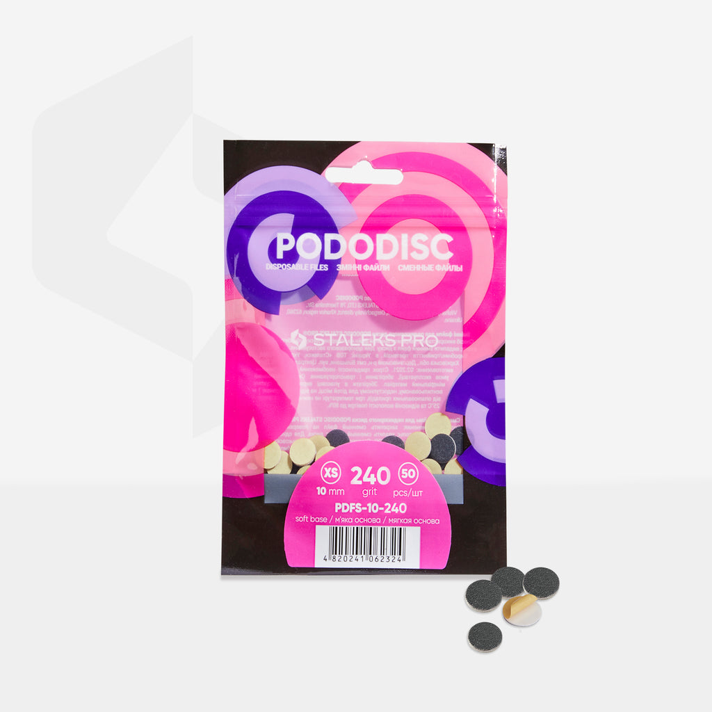 Pedicure Disc Pododisc Staleks Pro XS, 240 Grit (50 pcs) pdfs-10-240