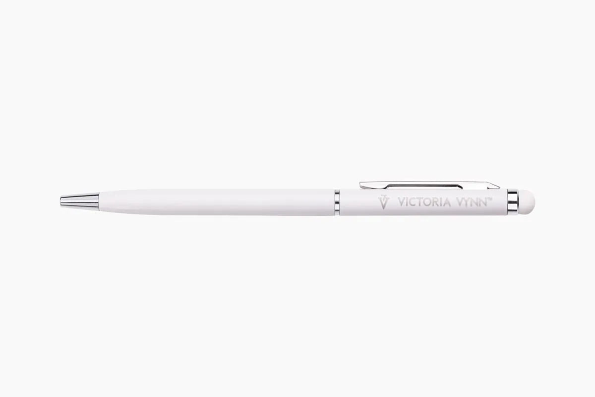 Victoria Vynn Touch Pen - White