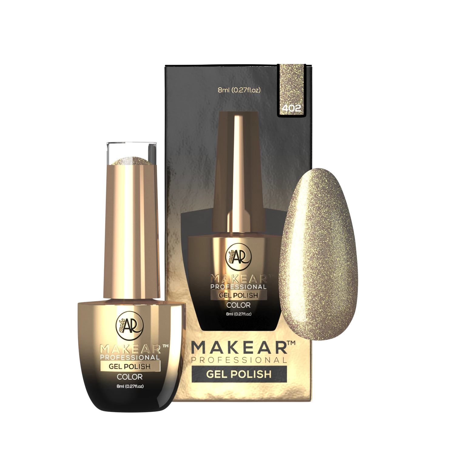 Makear 402 UV Gel Polish - Glossy - 8ml