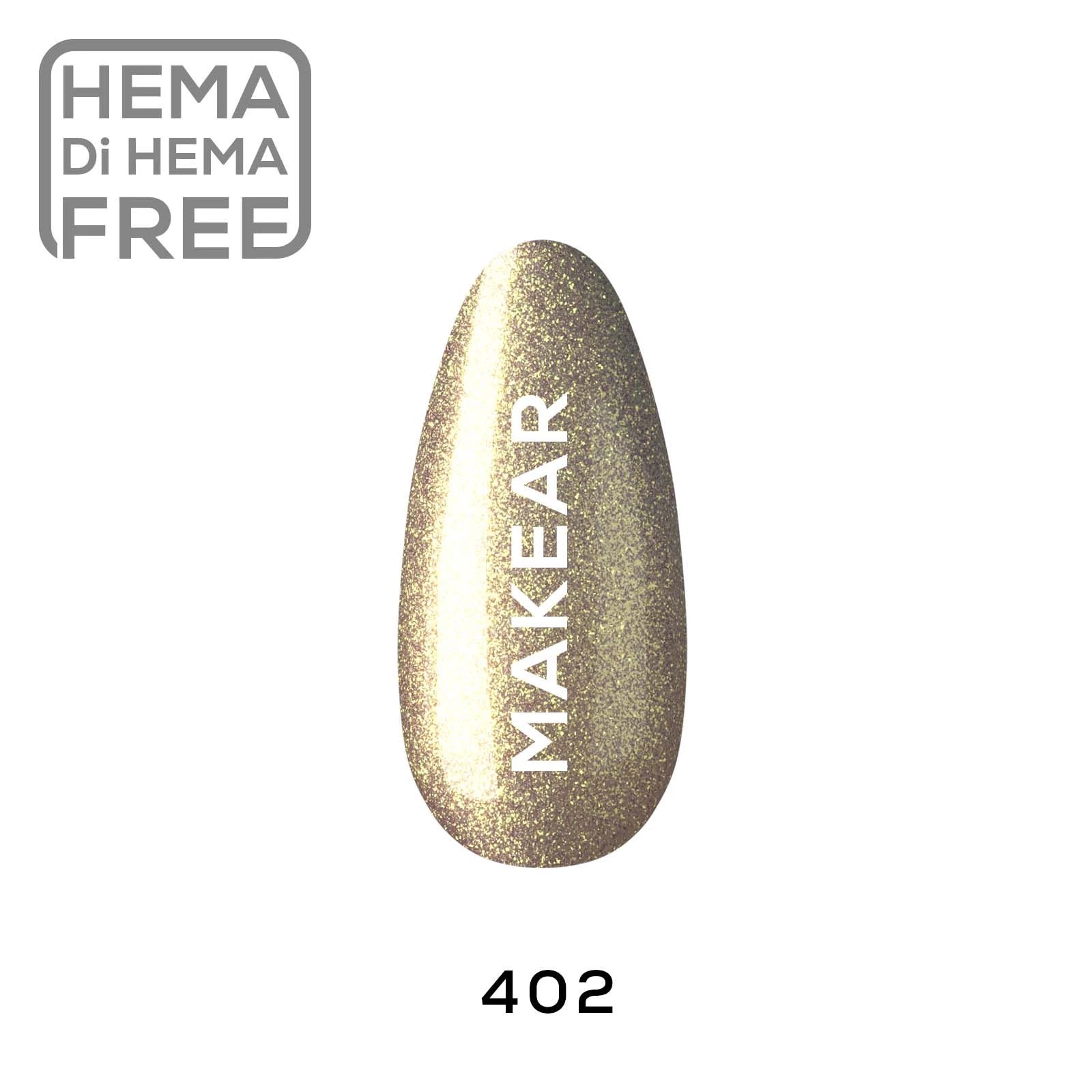 Makear 402 UV Gel Polish - Glossy - 8ml