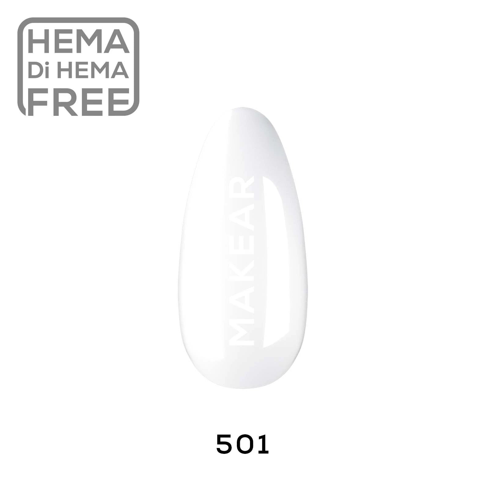 Makear 501 UV Gel Polish - Lollipop - 8ml