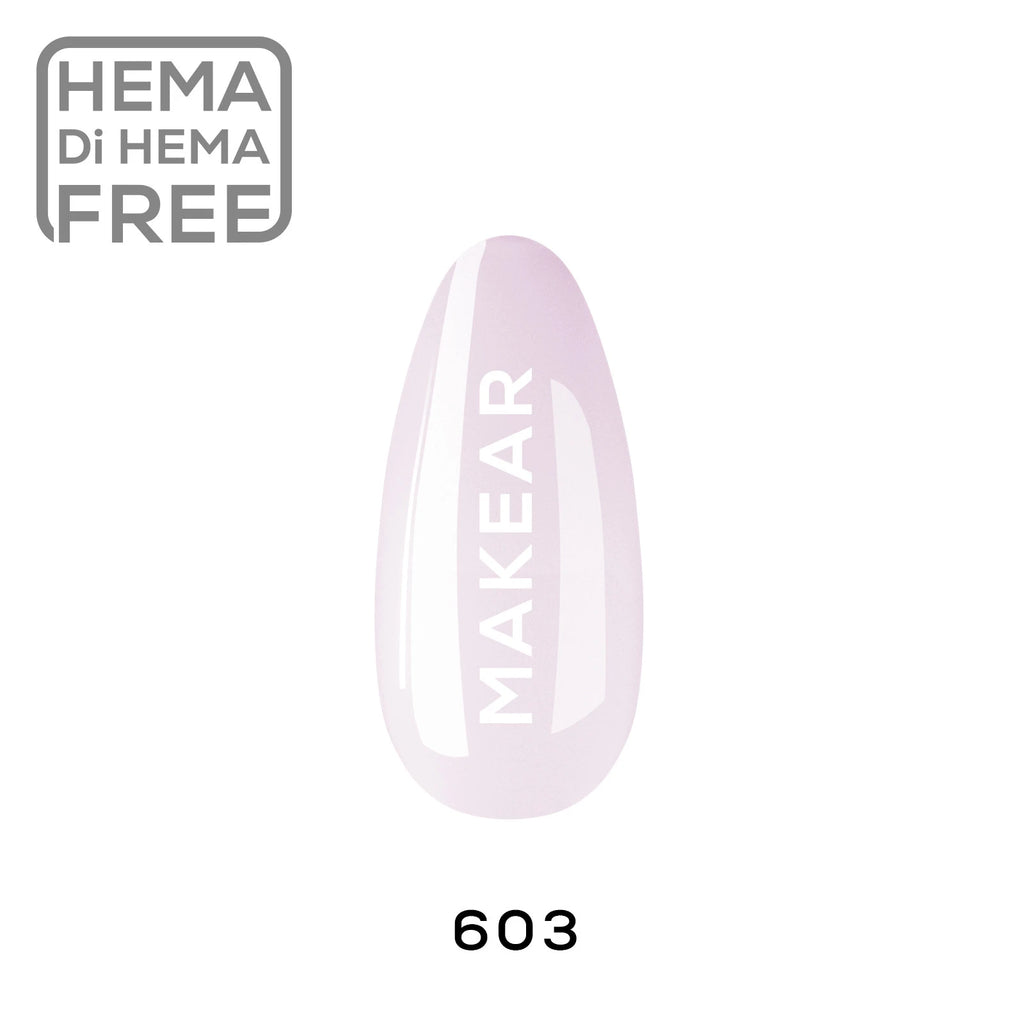 Makear 603 UV Gel Polish - Milky French - 8ml