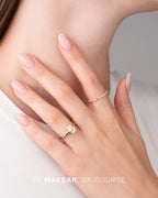 Makear 604 UV Gel Polish - Milky French - 8ml