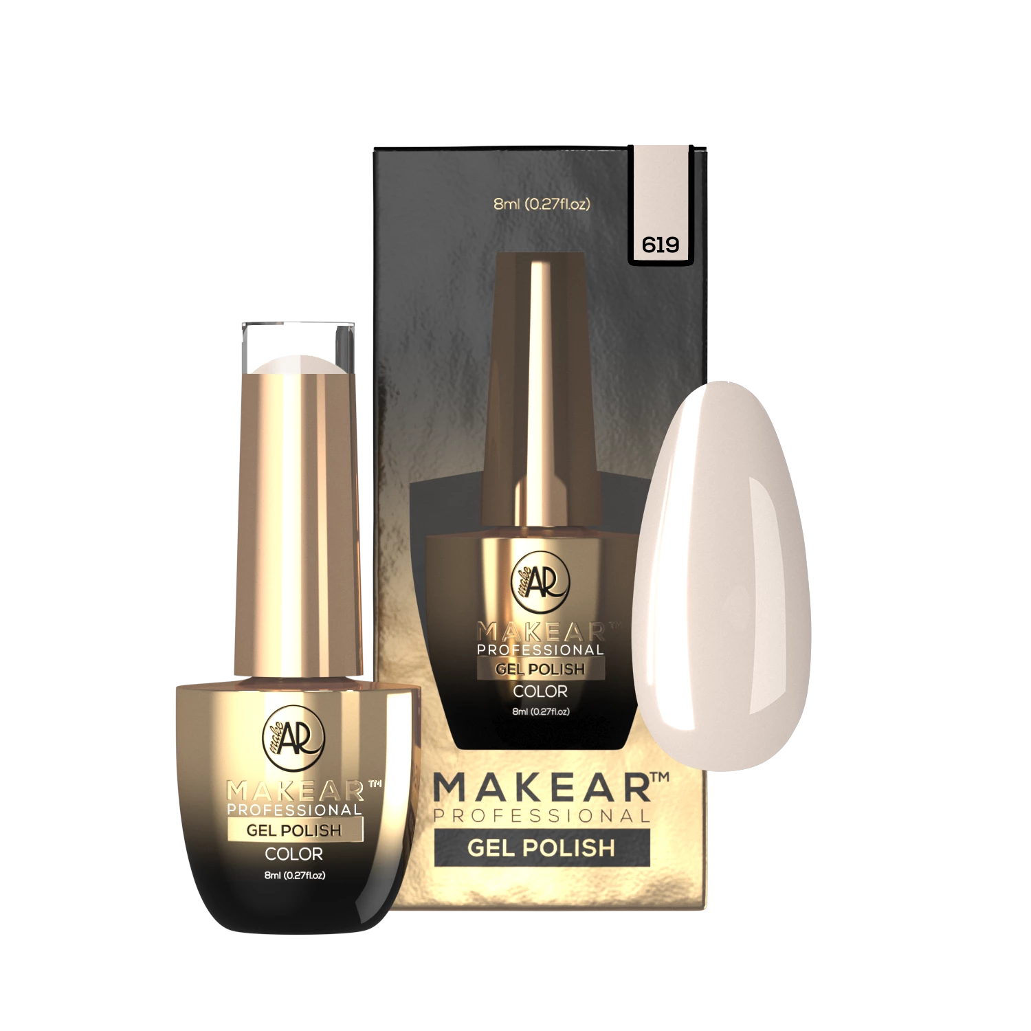 Makear 619 UV Gel Polish - Say Yes - 8ml
