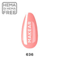Makear 636 UV Gel Polish - Regular - 8ml