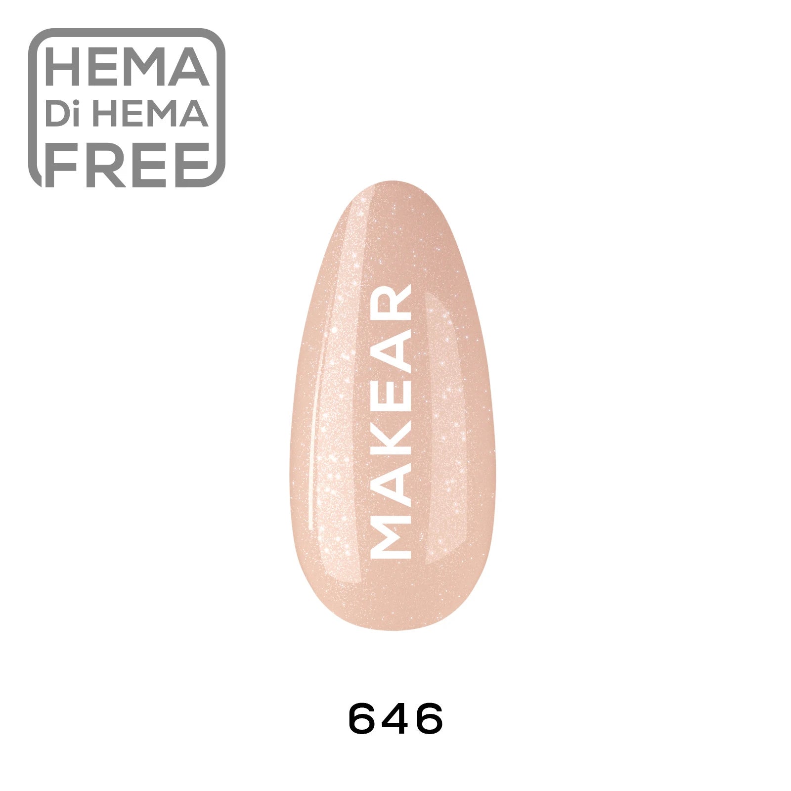 Makear 646 UV Gel Polish - Gimme 640 - 8ml